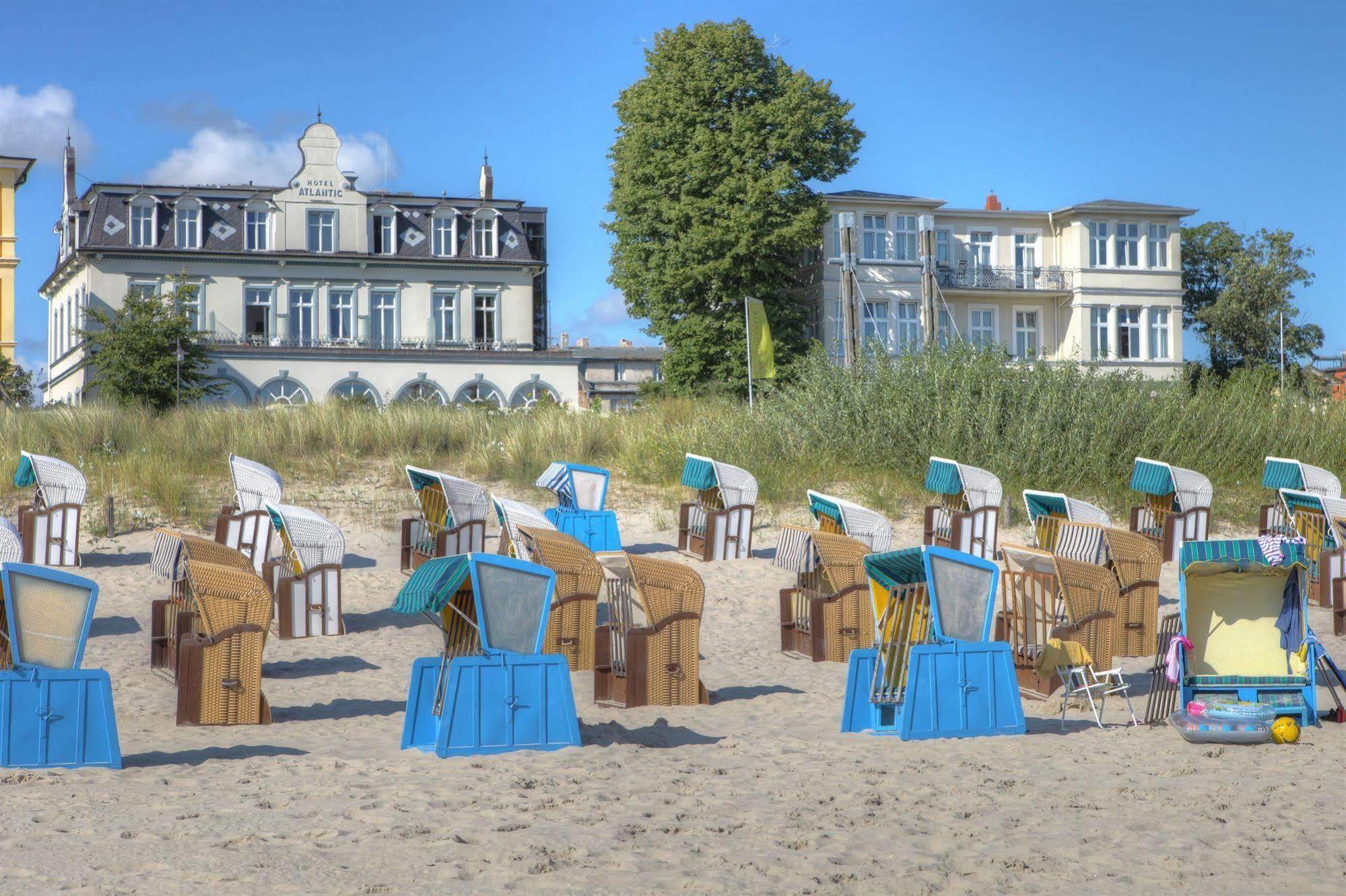 SEETELHOTEL Strandhotel Atlantic Ostseebad Heringsdorf Exterior foto