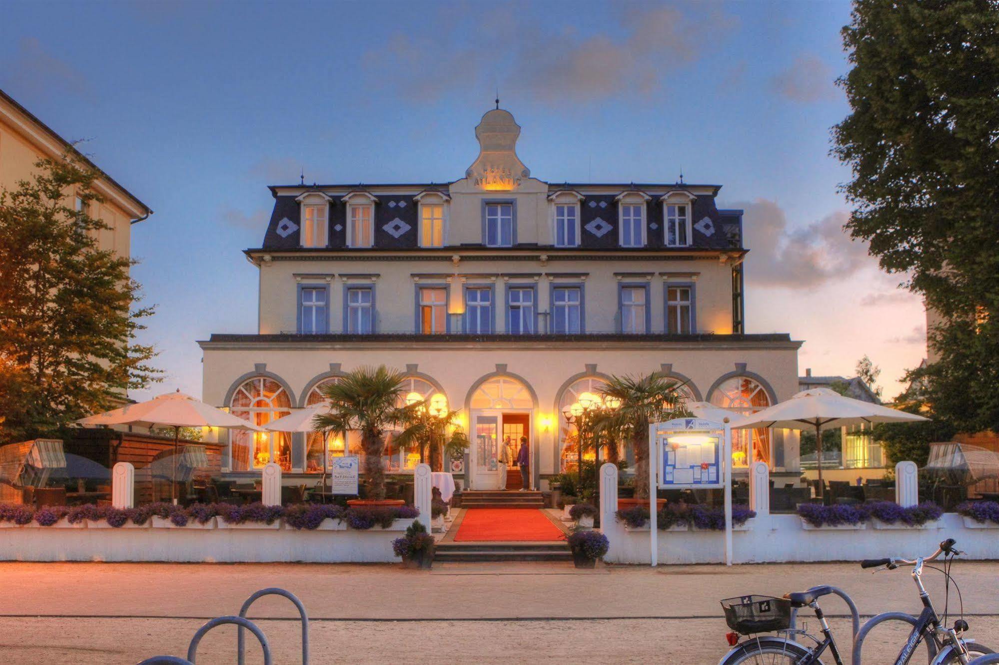 SEETELHOTEL Strandhotel Atlantic Ostseebad Heringsdorf Exterior foto
